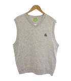 ハフ HUF ベスト 綿 M ライトグレー /RE