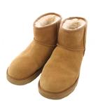 アグ オーストラリア UGG australia Classic Mini Deco Suede Boot ムートンブーツ ショートブーツ USA8 茶 1109952 /TK