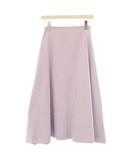 マディソンブルー MADISONBLUE MI-MOLLET FLARE SKIRT PASTEL フレアスカート ロング 00 パープル MB211-6002 /KH