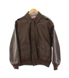 アヴィレックス AVIREX 7522 A-2フライトジャケット 革ジャン カウレザー S 茶 7832950008 /KH