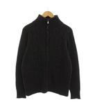 ジップアップ ニット セーター ウール L グレー 長袖 /YM