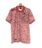 オークリー OAKLEY ポロシャツ XL 赤 レッド  総柄 半袖 /AU