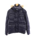 ピーエスポールスミス PS Paul Smith ダウンジャケット アウター フード ラクーンファー M 紫 パープル PP-PN-64194 /YT