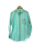 ラコステ LACOSTE シャツ 5 グリーン 長袖 ボタンダウンカラー 胸ポケット /JP