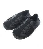 グリーンレーベルリラクシング ユナイテッドアローズ green label relaxing ウォーム パデッド モックシューズ フラットシューズ L 24.5cm 黒 ブラック /RI ■OS