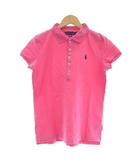 ラルフローレン RALPH LAUREN キッズ ポロシャツ 半袖 XL 160 ピンク /☆G