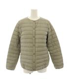 ザノースフェイス THE NORTH FACE ウィメンズウインドストッパーゼファーシェルカーディガン WS Zepher Shell Cardigan ダウンジャケット アウター ノーカラー L グレー NDW91861 /YT