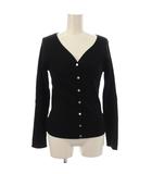 オペーク OPAQUE カーディガン Vネック M 黒 /JP