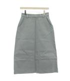 ロンハーマン Ron Herman キャンバス スカート ひざ丈 タイトスカート S グレー 2510500011 /☆G