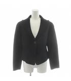 セリーヌ CELINE ジャケット ウール カシミヤ混 38 紺 ネイビー 2 5540 0492 /AN47