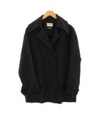 イザベル マラン エトワール ISABEL MARANT ETOILE Pコート ピーコート ウール モヘヤ アルパカ 38 グレー /BM