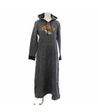 ジーンナッソーズ JEAN NASSAUS 3 紺 スウェット ワンピース フード /JP