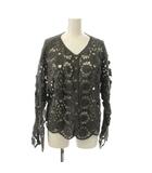 ピュアルセシン pual ce cin F グレー カーディガン 長袖 /JP