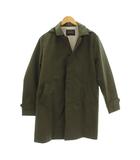 ナノユニバース nano universe M カーキ コート ジップアップ フード /JP