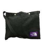 ノースフェイス パープルレーベル THE NORTH FACE PURPLE LABEL ショルダーバッグ サコッシュ スエード 黒 ブラック /SS ■OS
