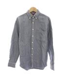 トミーヒルフィガー TOMMY HILFIGER シャツ コットン S 青 ボタンダウン /RE