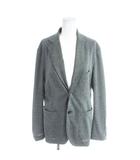 エディフィス EDIFICE テーラードジャケット ブレザー リネン混 44 グレー /AP