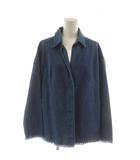 ダイアグラム グレースコンチネンタル Diagram GRACE CONTINENTAL デニムシャツ ブラウス 長袖 36 青 ブルー  /RR