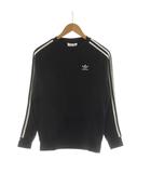 アディダス adidas スウェット トレーナー 長袖 XS 黒 ブラック /RR