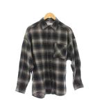 フリークスストア FREAKS STORE S グレー シャツ チェック柄 長袖 /JP