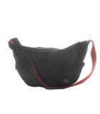 ポーター PORTER 吉田カバン × エルファイン ILS L-FINE ショルダーバッグ ナイロン 黒 ブラック /AN56 ●D