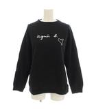 スウェット トレーナー ロゴ 長袖 3 黒 ブラック 5041SBX4 /☆G