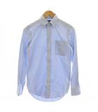 メーカーズシャツ カマクラ MAKER'S SHIRT 鎌倉 ワイシャツ 長袖 ボタンダウン 36-81 水色 /BM