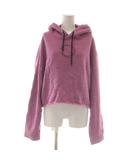 ステューシー STUSSY パーカー トレーナー プルオーバー M ピンク ショート丈 /AU