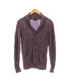 メンズビギ MEN'S BIGI カーディガン 2 紫 /JP