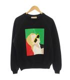 スウェット トレーナー 長袖 S 黒 ブラック FLCJB56S60TF002 /☆G