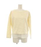 F 白 カットソー 長袖 /JP