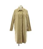 ジェイプレス J.PRESS 70/2ギャバベンタイル ステンカラーコート ロング ライナー付き 9 ベージュ CMGJBW0002 /KU