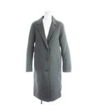 ユニクロ UNIQLO チェスターロングコート S グレー /AP