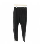 ノーブル NOBLE テーパードパンツ 38 裾ジップ 黒 /JP