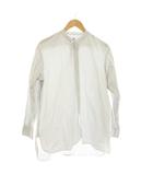 ニシカ nisica シャツ 2 ストライプ柄 白 黒 長袖 /JP