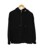 モンクレール MONCLER 22SS CAMICIA ハーフジッププルオーバーパーカー 長袖 38 黒 H10932F00002 /BM