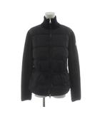モンクレール MONCLER 21AW CARDIGAN TRICOT ダウンジャケット ニット切替 アウター M 黒 ブラック G20939B00019 /AN52