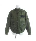 アールエヌエー RNA inc. ミリタリージャケット ブルゾン M カーキ /AP