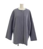 イエナ IENA ノーカラージャケット コート 36 紫 パープル 16-020-900-5200 /☆G