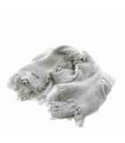 ファリエロサルティ Faliero Sarti ストール フリンジ グレー /AN11