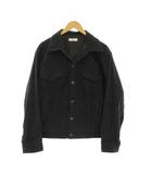 フジト FUJITO コーデュロイ シャツ ジャケット 長袖 3 黒 /YM