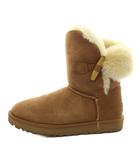 アグ オーストラリア UGG australia キーリー Keely ムートンブーツ ショートブーツ 24.0cm 茶 ブラウン 1012362 /AN43