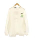 PEPE チャイナ パンダ CANDY'S PLAY プリント スウェット トレーナー 長袖 2 白 1228606 /TK