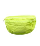 レスポートサック LesportSAC ボディバッグ ショルダーバッグ 蛍光黄緑 無地 ジッパー開閉 /RI ■OS