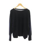 コモリ COMOLI 21AW コモリニット セーター ボートネック 長袖 カシミヤ 紺 ネイビー U03-06005 /YT