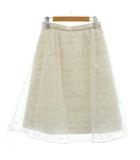 チェスティ Chesty スカート ひざ丈 1 白 ホワイト レース /GP