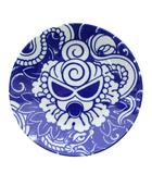 ヒステリックミニ Hysteric MINI ノベルティ 三巴彫ひろ 食器 お皿 青 ブルー 白 ホワイト /AN62