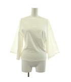 エトレトウキョウ ETRE TOKYO BOXスリーブカットトップス カットソー 七分袖 F 白 ホワイト 1224312140 /KU