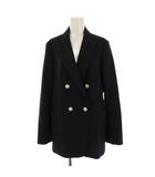 イエナ IENA ウールダブルブレストジャケット 36 黒 21010900531030 /BM