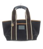 コーチ COACH トートバッグ ナイロン キャンバス ハンドバッグ 黒 ブラック 6260 /SR